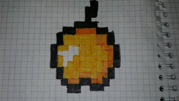 Графический диктант из МАЙНКРАФТА