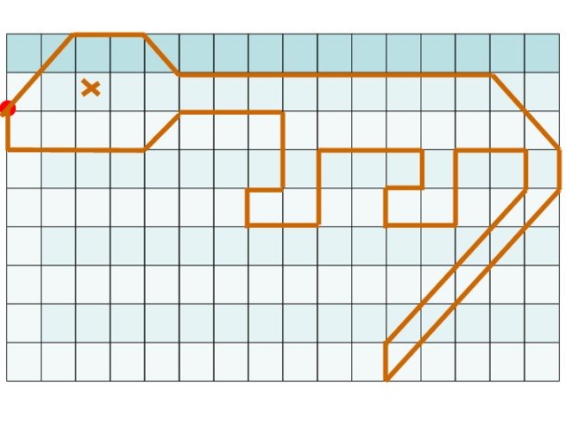 Графический диктант ящерица умники