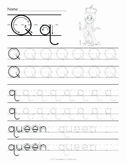 Буква q пропись