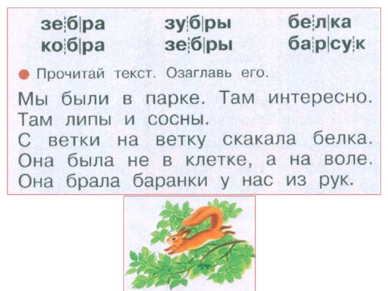 Тексты для чтения с буквой п