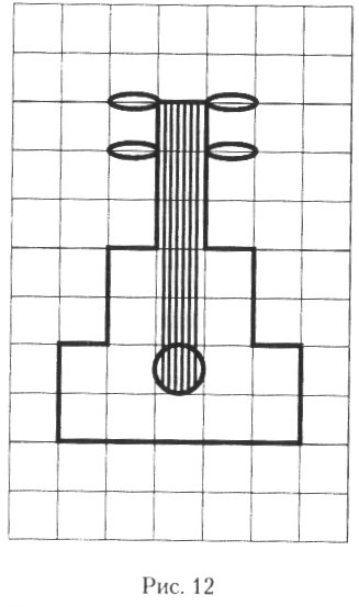 Графический диктант музыкальные инструменты
