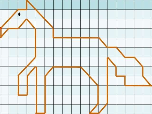 У лошадки жеребенок вырастает из пеленок графический диктант