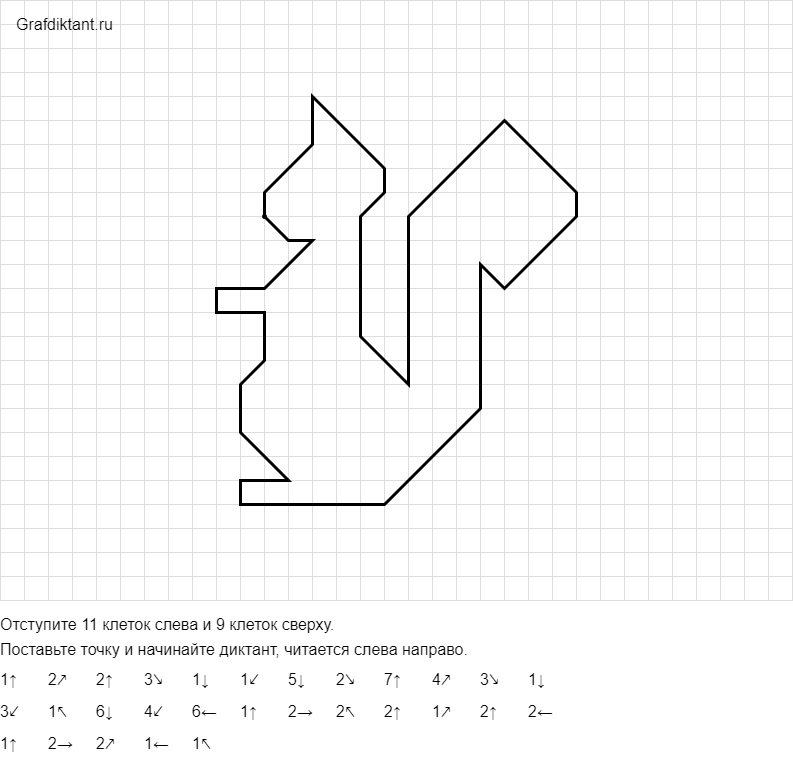 Математический диктант белка