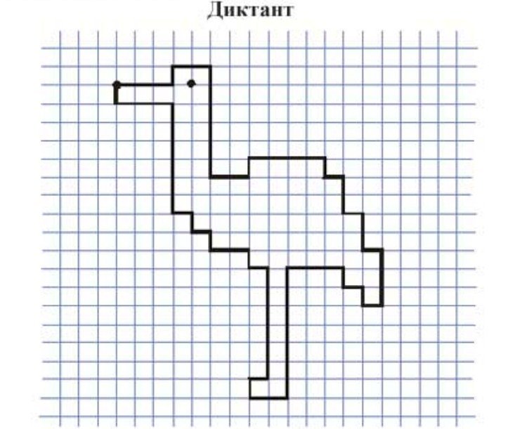 Рисунок по клеткам графический