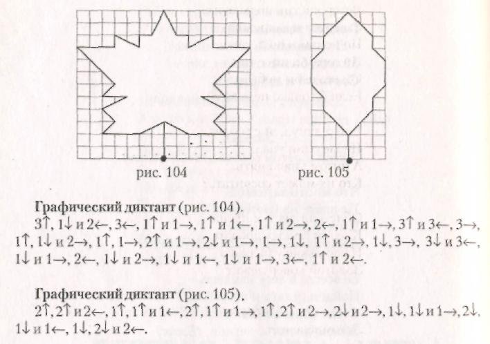 Графический диктант лист