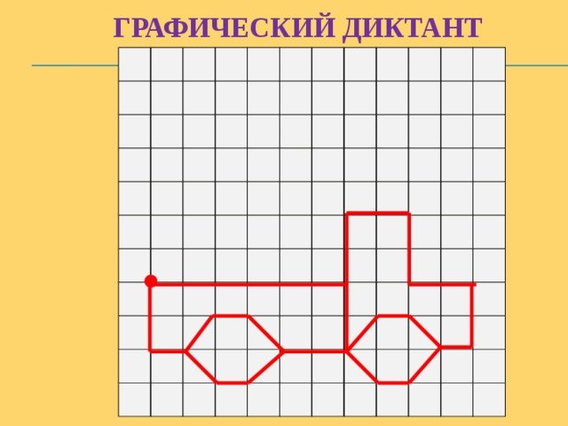 Графический диктант по клеточкам