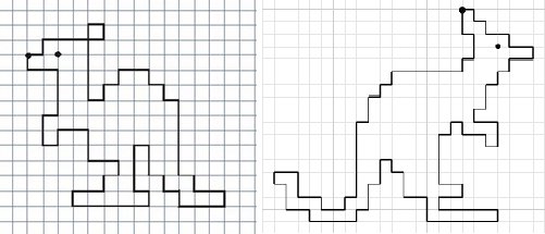 Графический диктант кенгуру