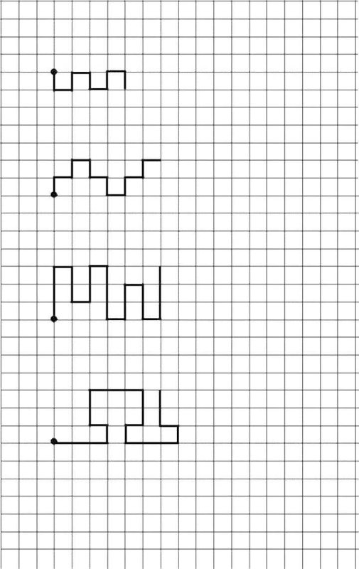 Графический диктант (д.б. Эльконин)