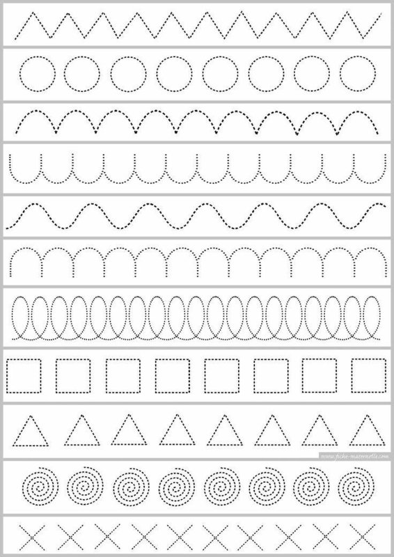 Прописи на графомоторные навыки для детей