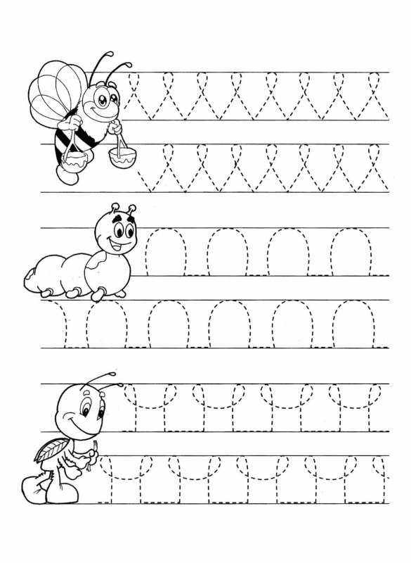 Прописи для дошкольников 4-5 лет