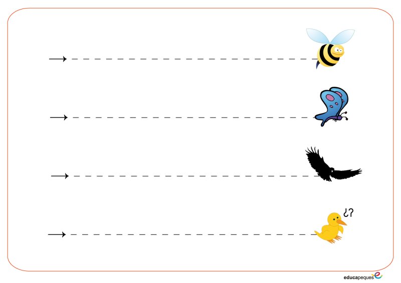 Горизонтальные линии для малышей