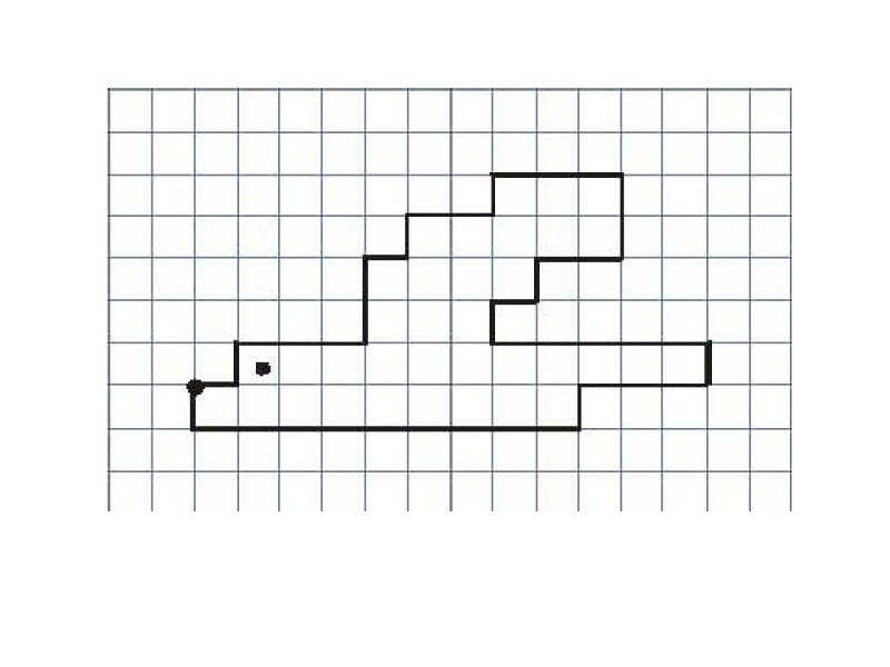 Графический диктант птица для дошкольников