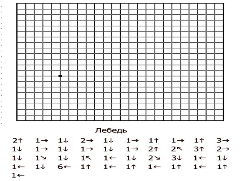Графический диктант Узорова Нефедова