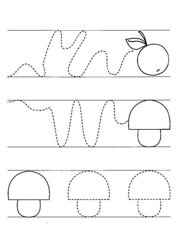 Прописи для дошкольников 3-4 года