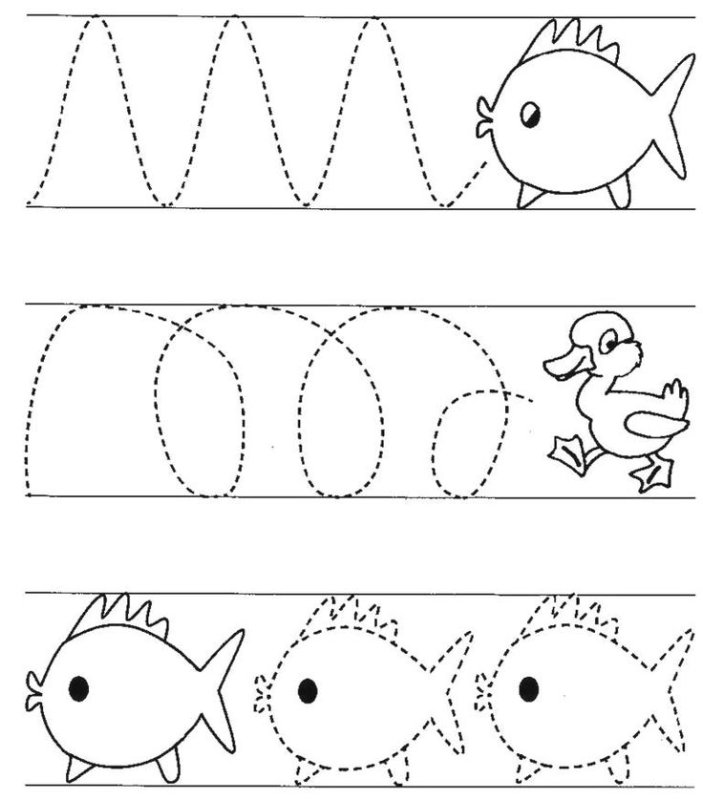 Прописи для дете 3-4 лет