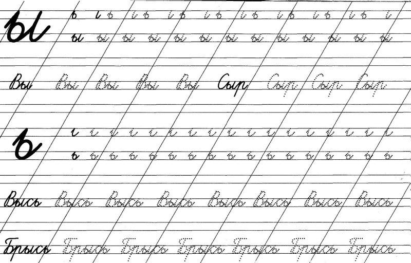 Написание строчной буквы а прописи