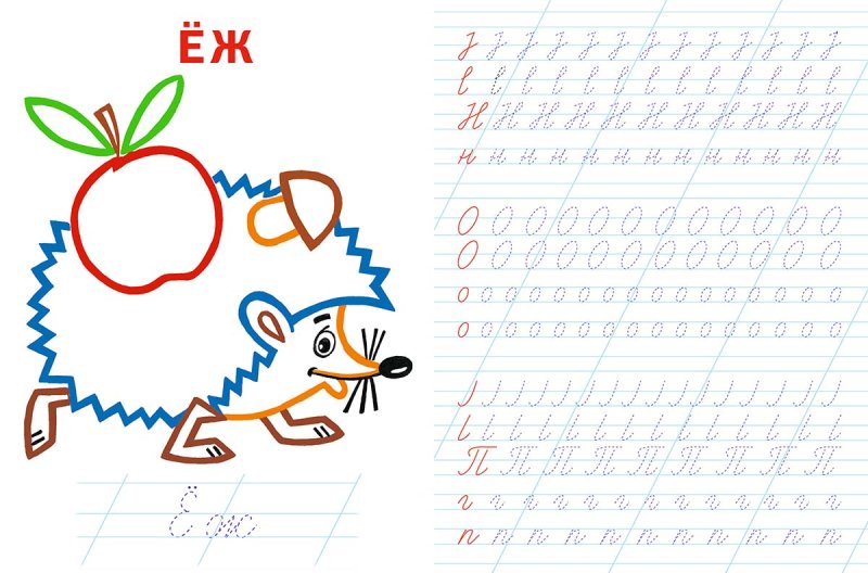 Прописи. Буквы