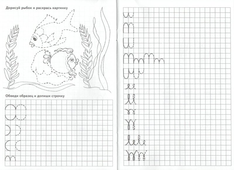 Прописи для дошкольников 6-7 лет