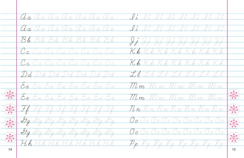 Англ прописные буквы прописи