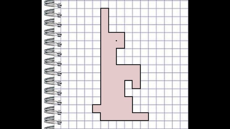 Графический диктант по майнкрафту