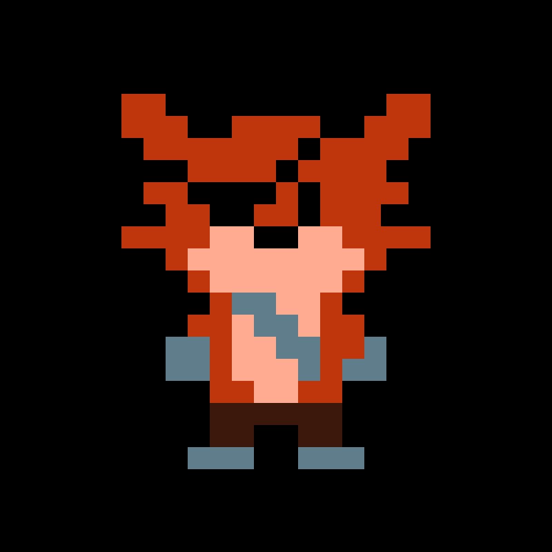 Фокси из пикселей