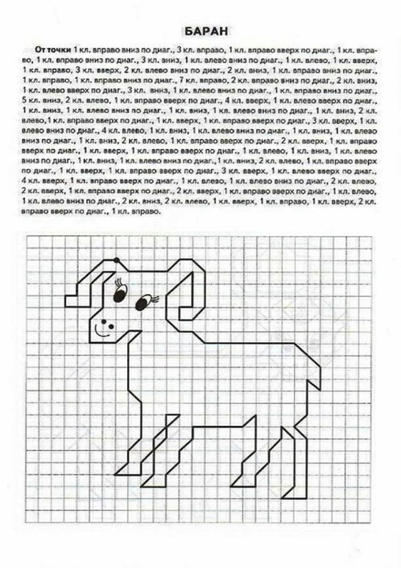 Графические диктанты Дикие животные Сыропятова