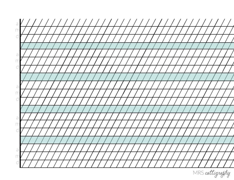 Разлиновка частая косая линия а4
