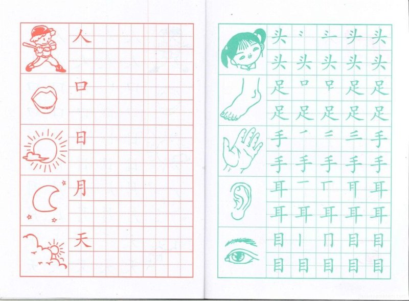 Прописи китайских иероглифов