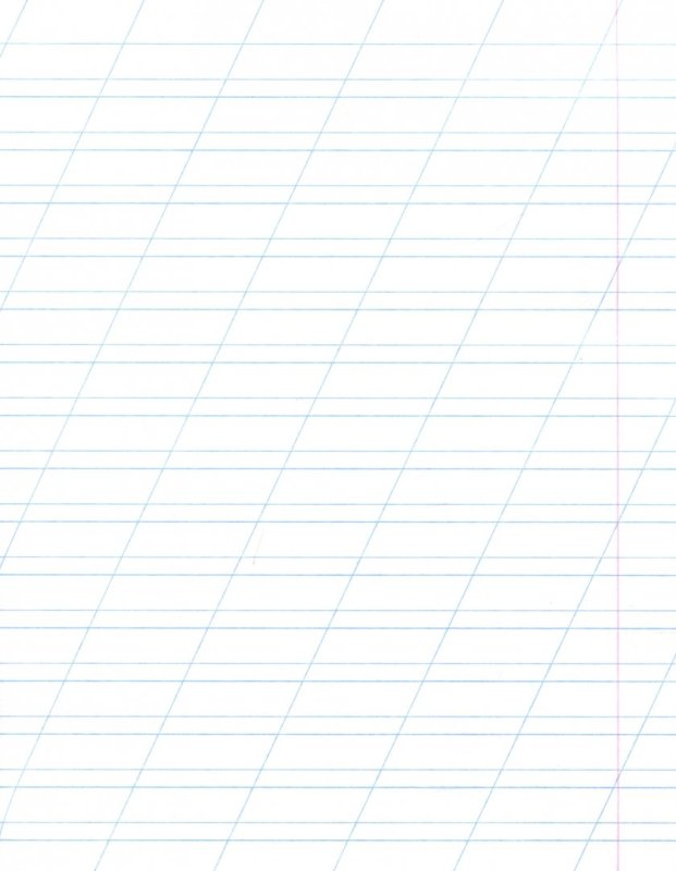 Разлиновка частая косая линия а4