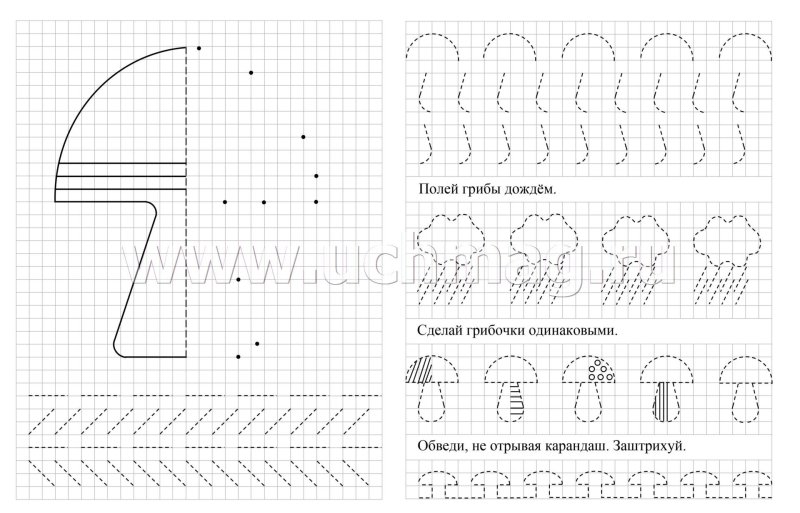 Математические прописи для малышей