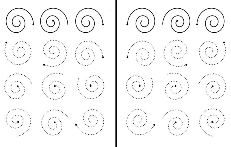 Рисование двумя руками одновременно