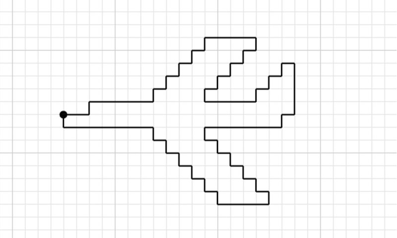 Клетки для графического диктанта