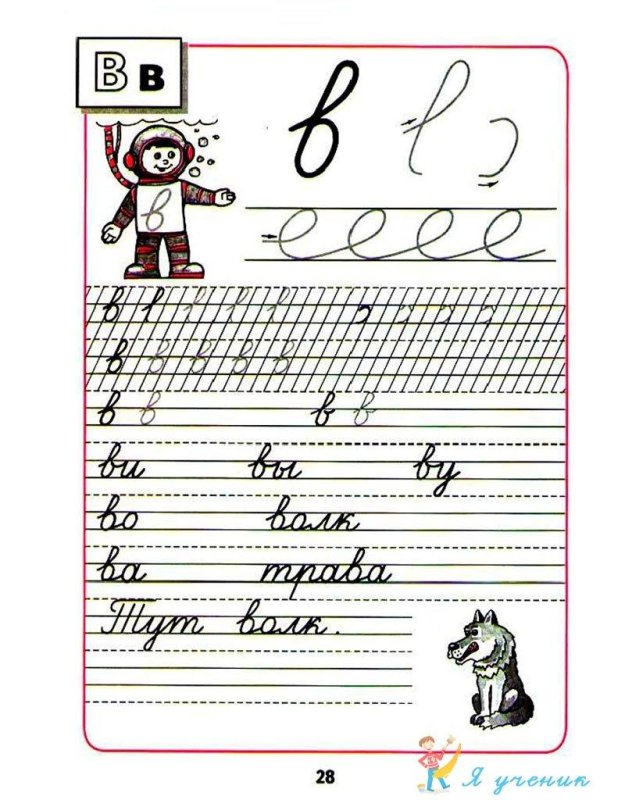 Прописи Горецкий 1 класс буква с