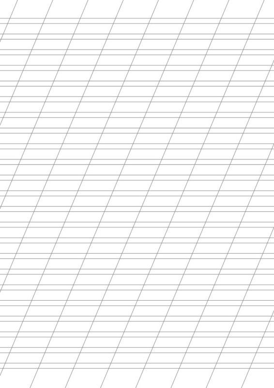 Разлинованный лист а4 в узкую линию