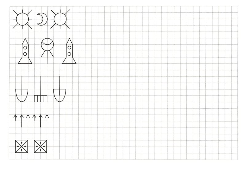 Прописи в клеточку для дошкольников