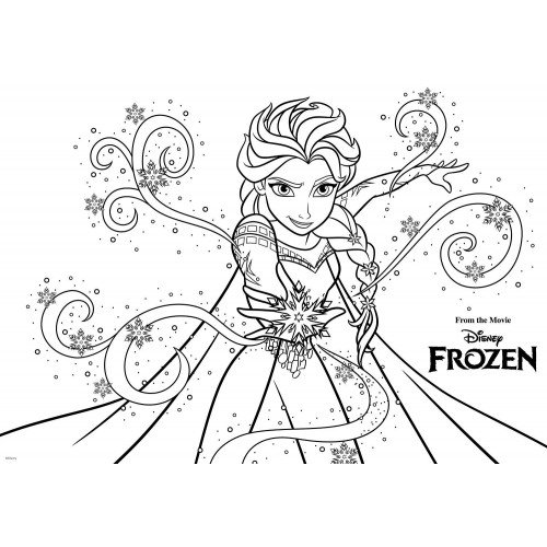 Раскраска "Холодное сердце"