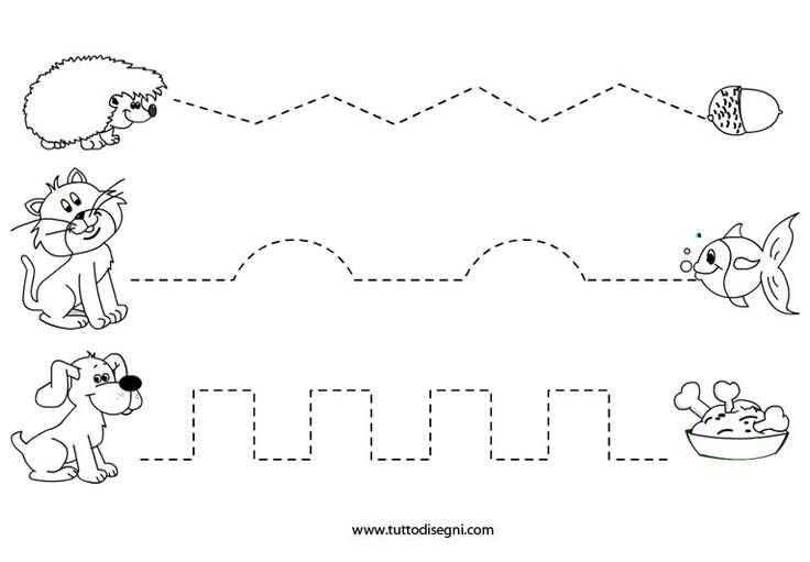 Графомоторные навыки для детей 5 лет