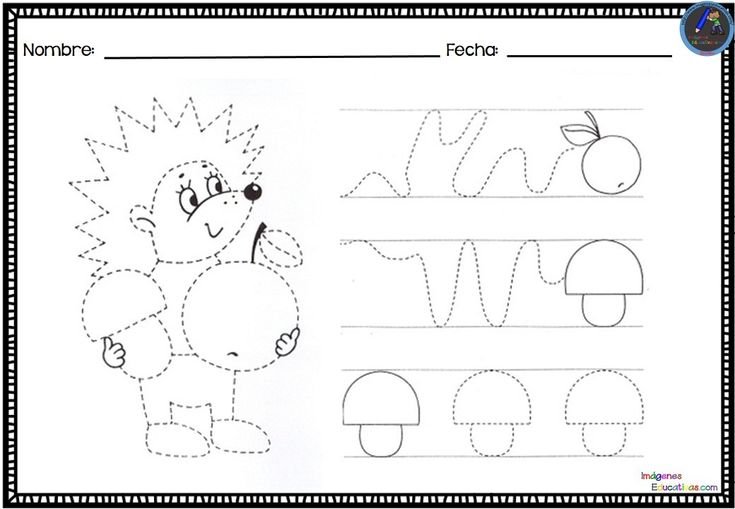 Прописи для детей 3-4 лет