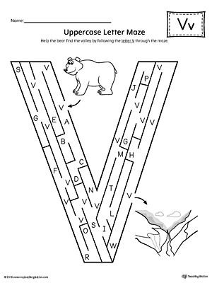 Задания с английской буквой v