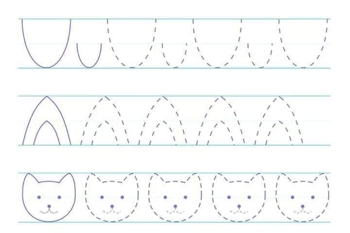 Прописи для детей 2-3 лет