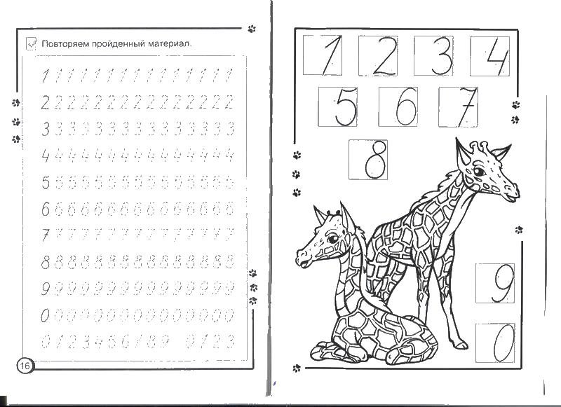 Писать цифры по точкам распечатать