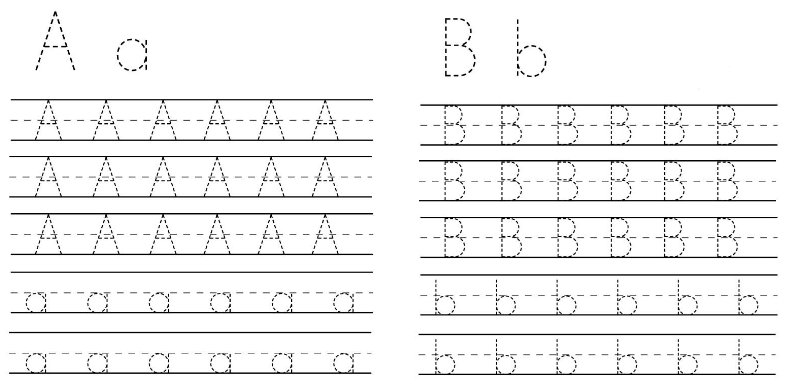 Прописи для дошкольников буквы