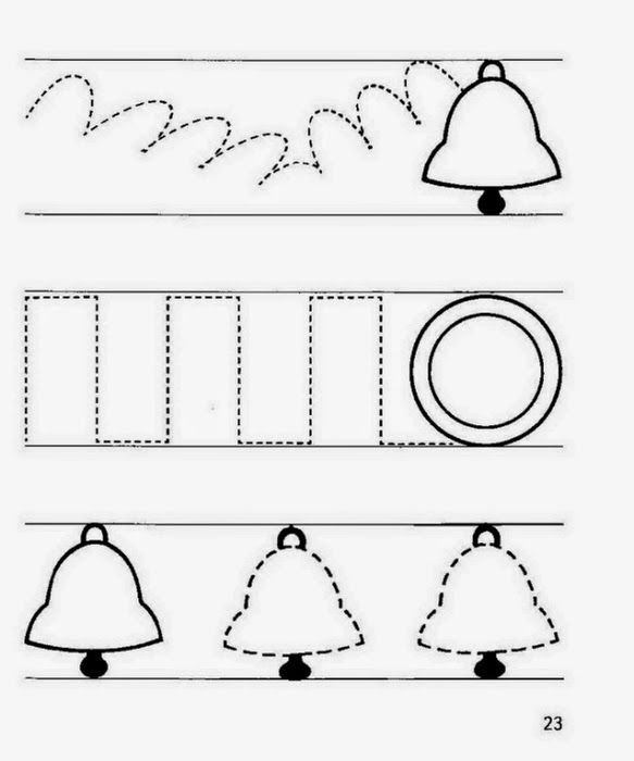 Прописи для малышей 3-4 года