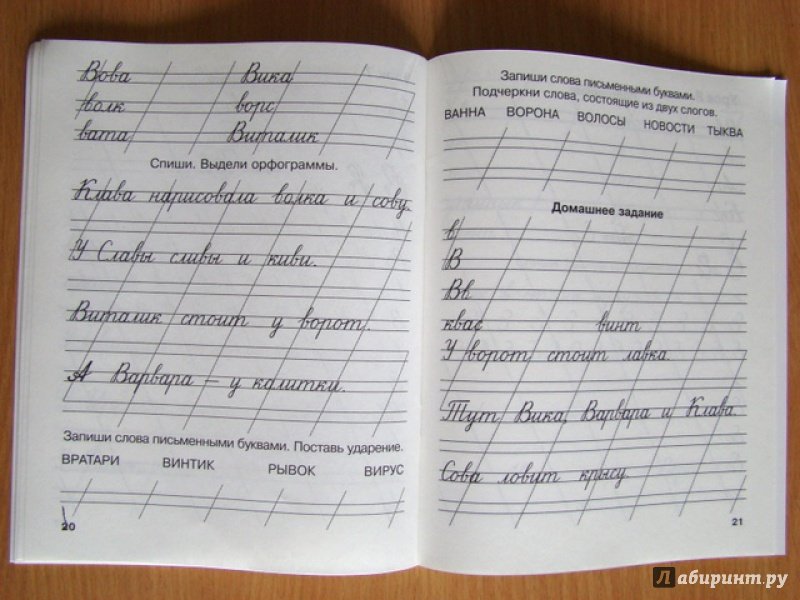 Мои первые прописи Узорова Нефедова 1