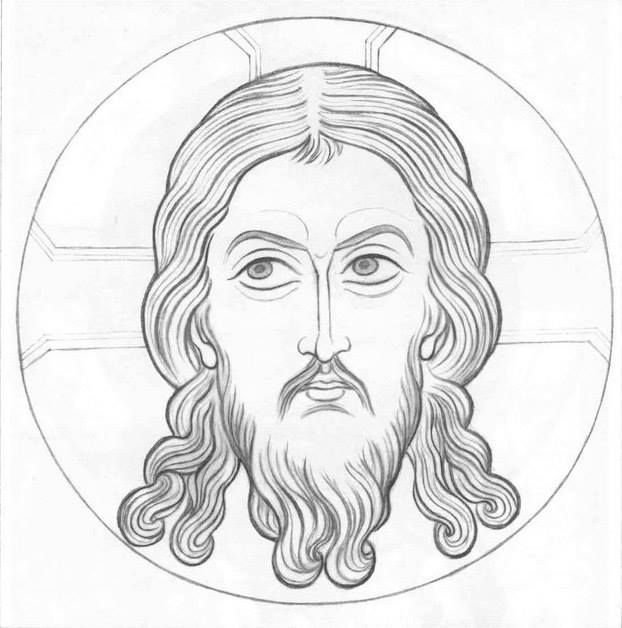 Прориси икон Иисуса Христа