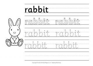 Пропись про кролика