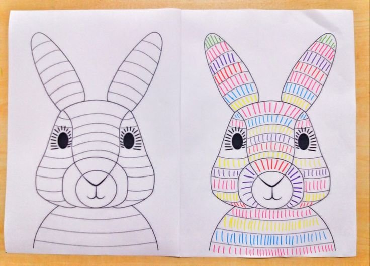 Зайчик штрих