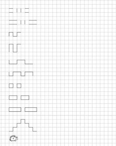 Пропись знаков плюс минус