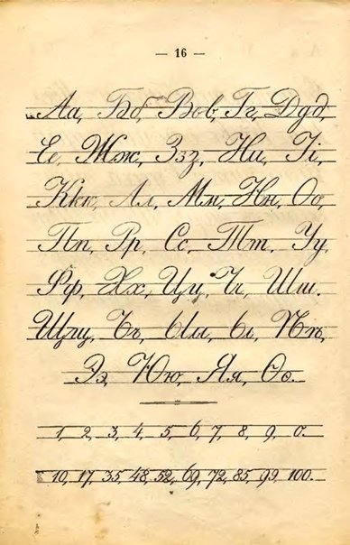 Дореволбционная азбук