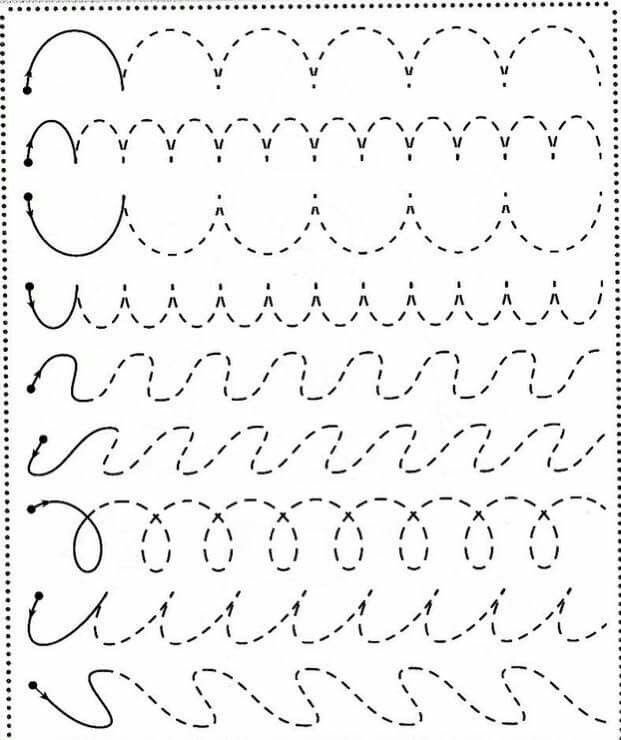 Графомоторные навыки у дошкольников 5-6 лет